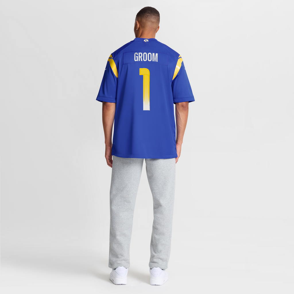 Number 1 Groom Los Angeles Rams Nike Game Jersey - Royal