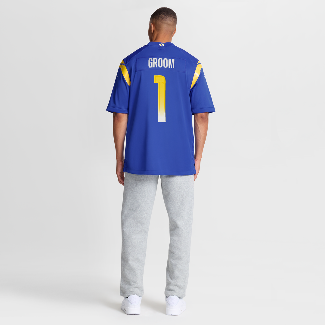 Number 1 Groom Los Angeles Rams Nike Game Jersey - Royal