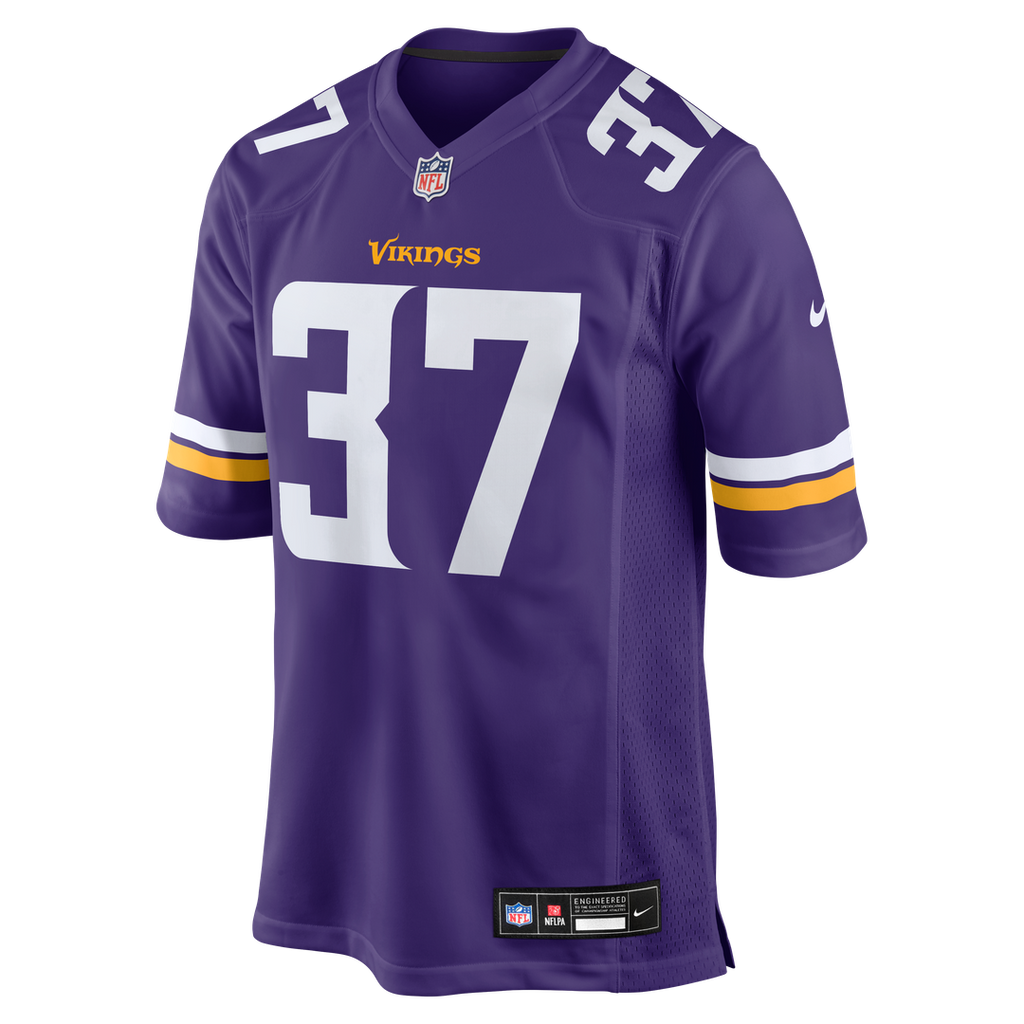 Tavierre Thomas Minnesota Vikings Nike Team Game Jersey -  Purple