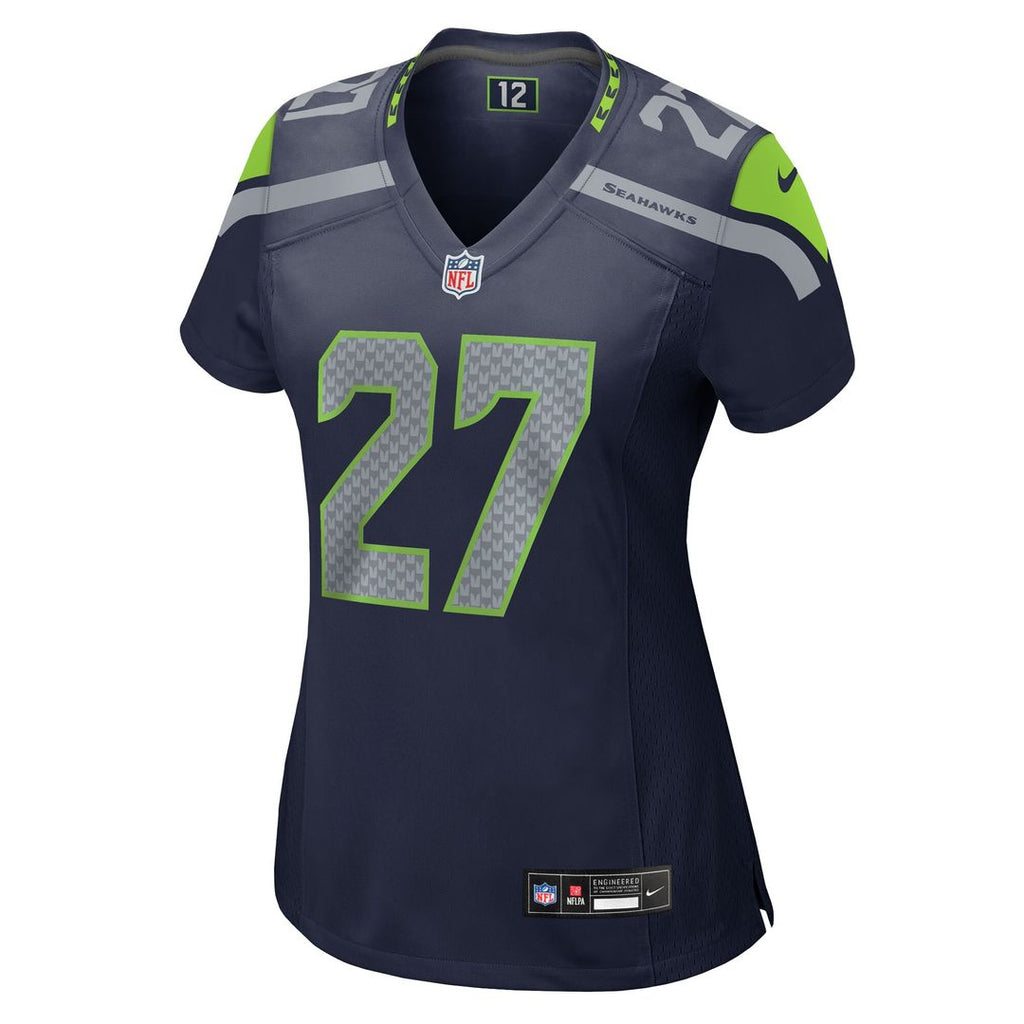 Riq Woolen Seattle Seahawks Nike Women's Team Game Jersey -  College Navy