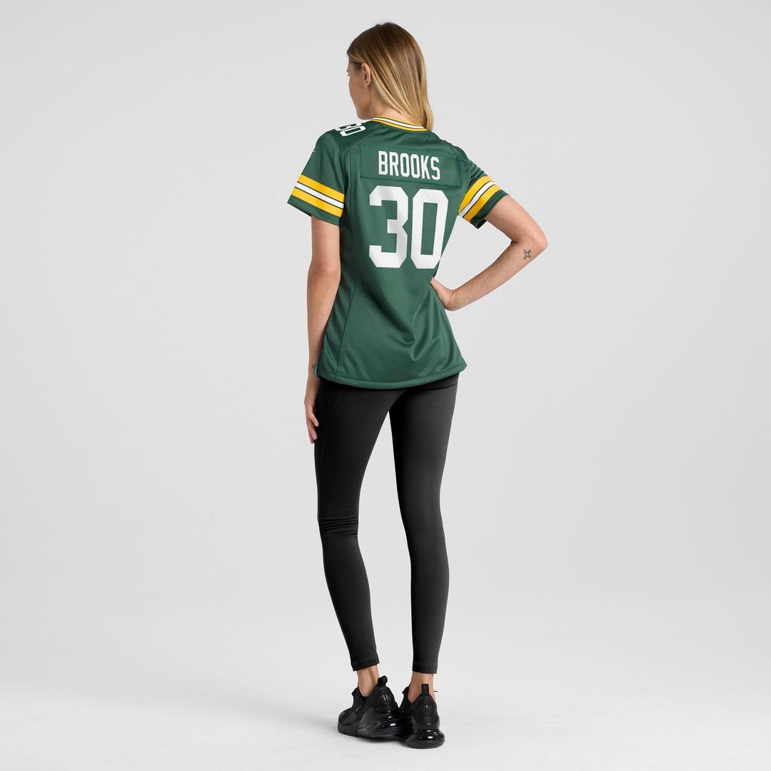 Chris Brooks Green Bay Packers Nike Women's Team Game Jersey -  Green