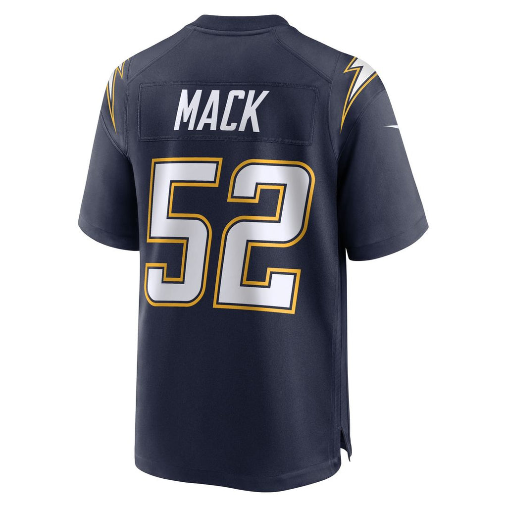 Khalil Mack Los Angeles Chargers Nike Alternate Super Chargers Game Player Jersey - Navy