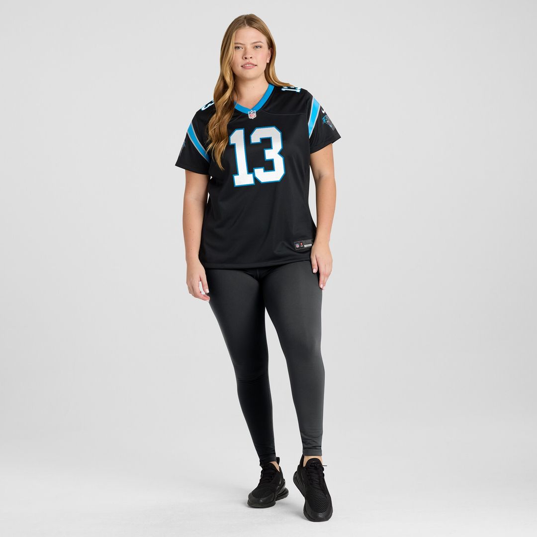 Hunter Renfrow Carolina Panthers Nike Women's Team Game Jersey -  Black