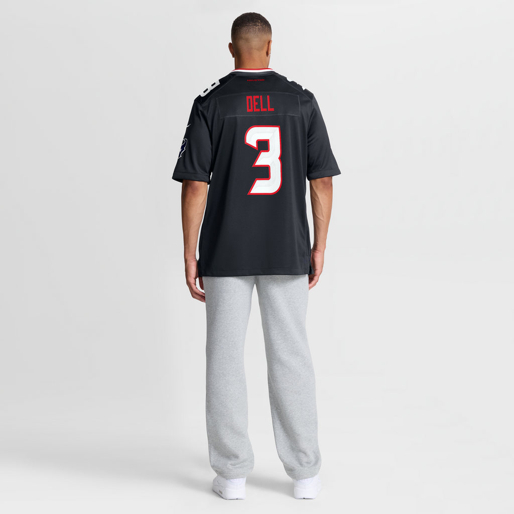 Tank Dell Houston Texans Nike Game Jersey - Navy