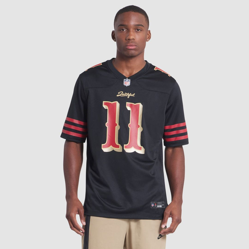 Brandon Aiyuk San Francisco 49ers Nike 2025 Rivalries Collection Game Jersey - Black