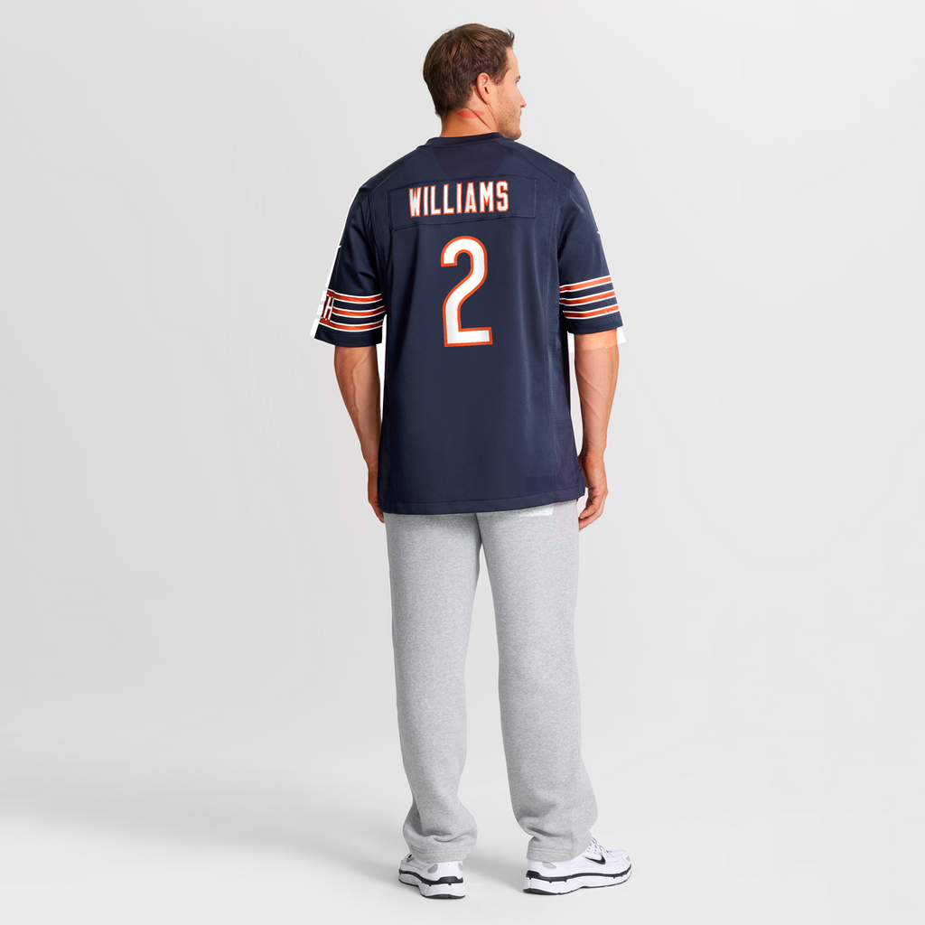 Caleb Williams Chicago Bears Nike Alternate  Player Game Jersey - Orange