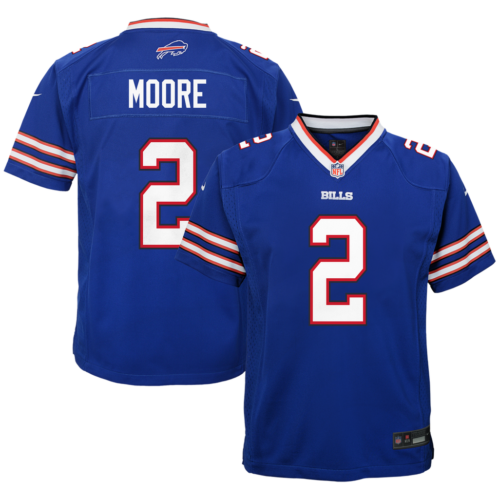 D.J. Moore Buffalo Bills Nike Youth Game Jersey - Blue