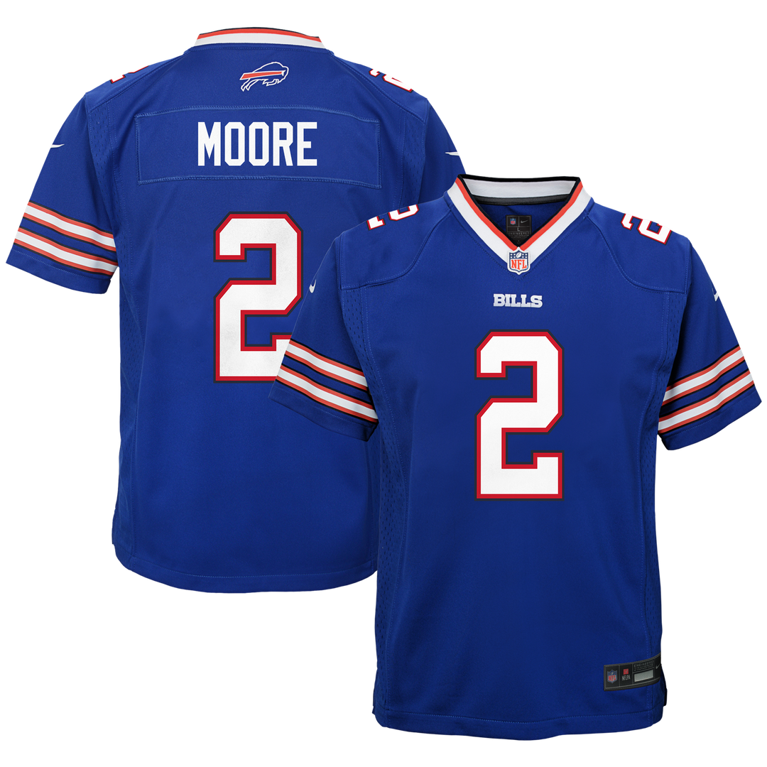 D.J. Moore Buffalo Bills Nike Youth Game Jersey - Blue