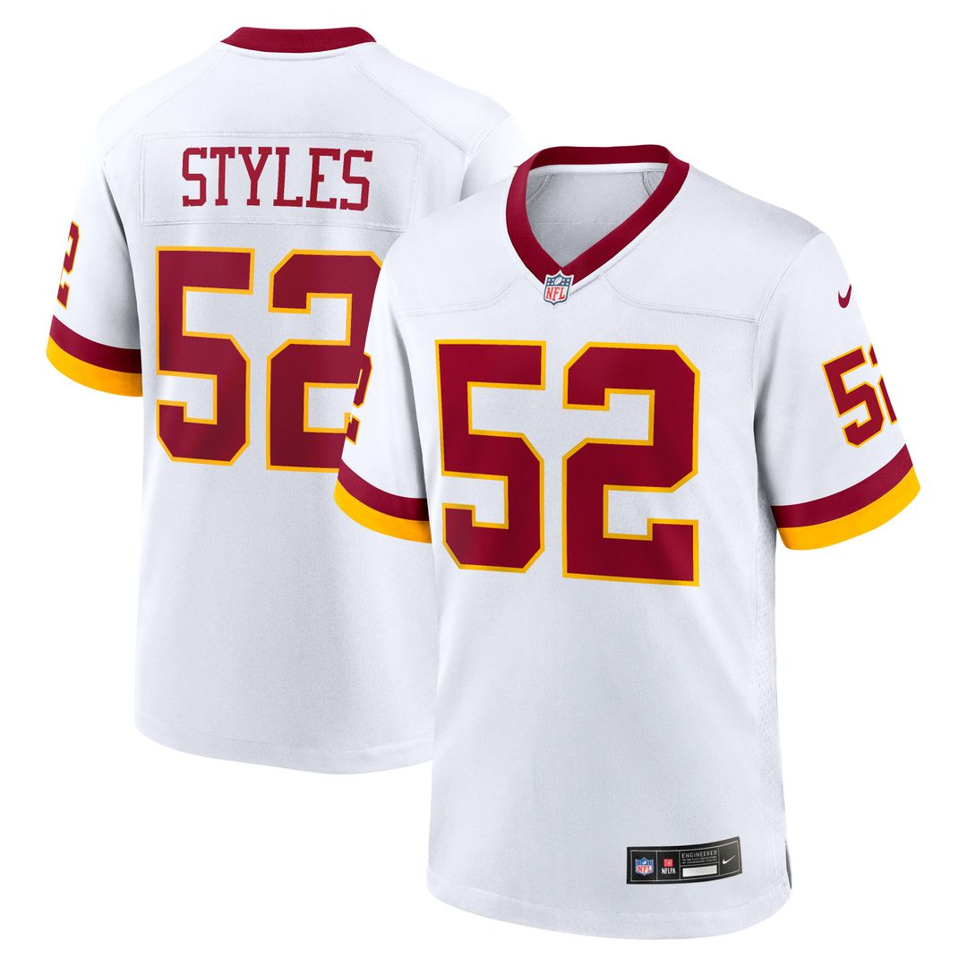 Sonny Styles Washington Commanders Nike 2026 NFL Draft First Round Pick No. 7 Team Game Jersey - Burgundy