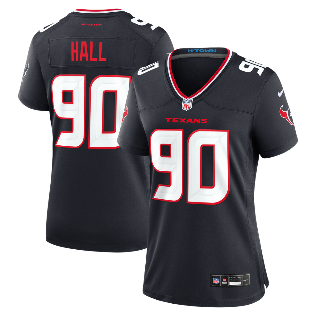 Logan Hall Houston Texans Nike Women's Team Game Jersey -  Navy