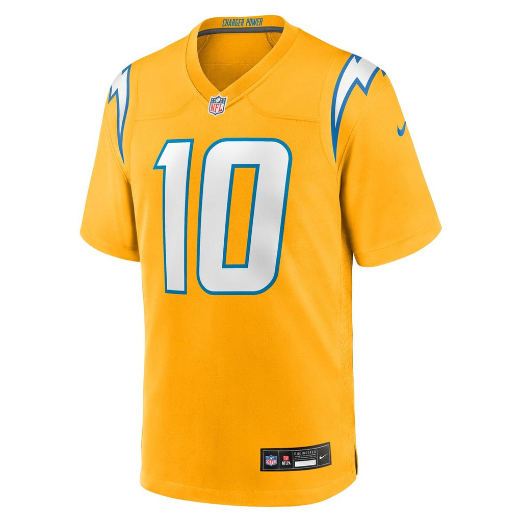 Justin Herbert Los Angeles Chargers Nike Youth Alternate Super Chargers Game Player Jersey - Navy
