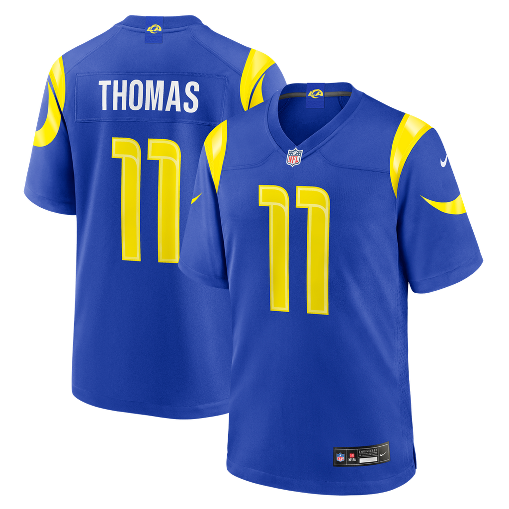 Keir Thomas Los Angeles Rams Nike Team Game Jersey - Royal