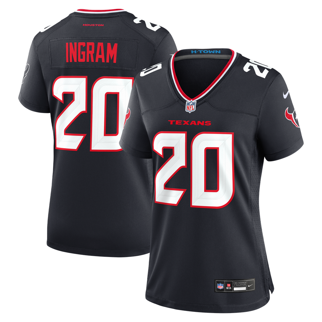Ja'Marcus Ingram Houston Texans Nike Women's Team Game Jersey -  Navy