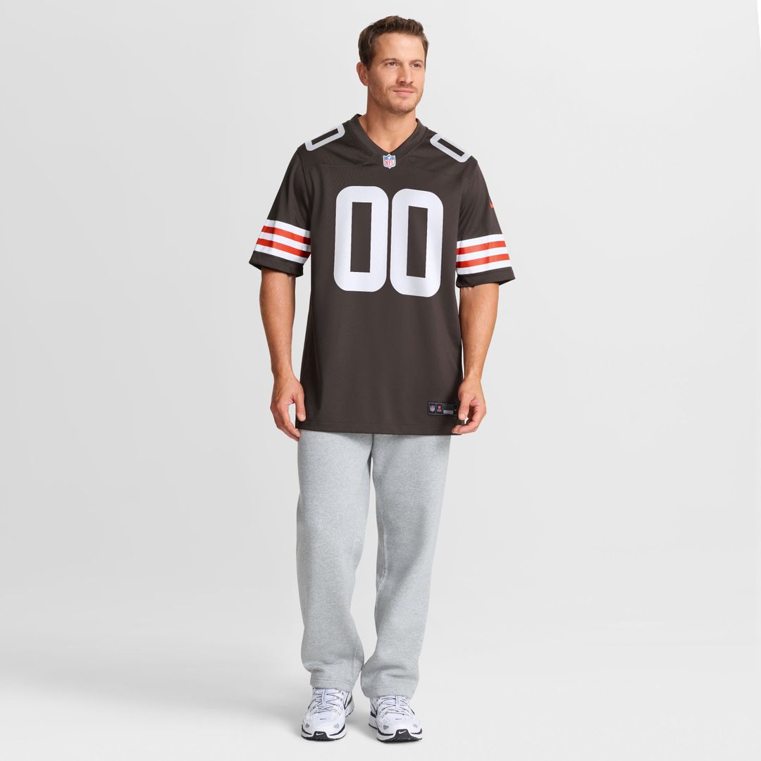Denzel Boston Cleveland Browns Nike Game Jersey - Brown
