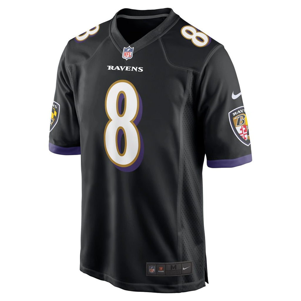 Lamar Jackson Baltimore Ravens Nike Game Jersey - White