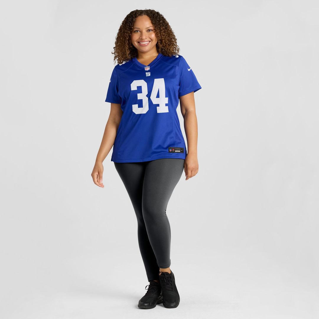 Beau Brade New York Giants Nike Women's Team Game Jersey -  Royal