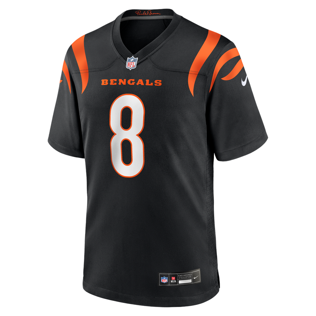 Ryan Rehkow Cincinnati Bengals Nike  Game Jersey -  Black