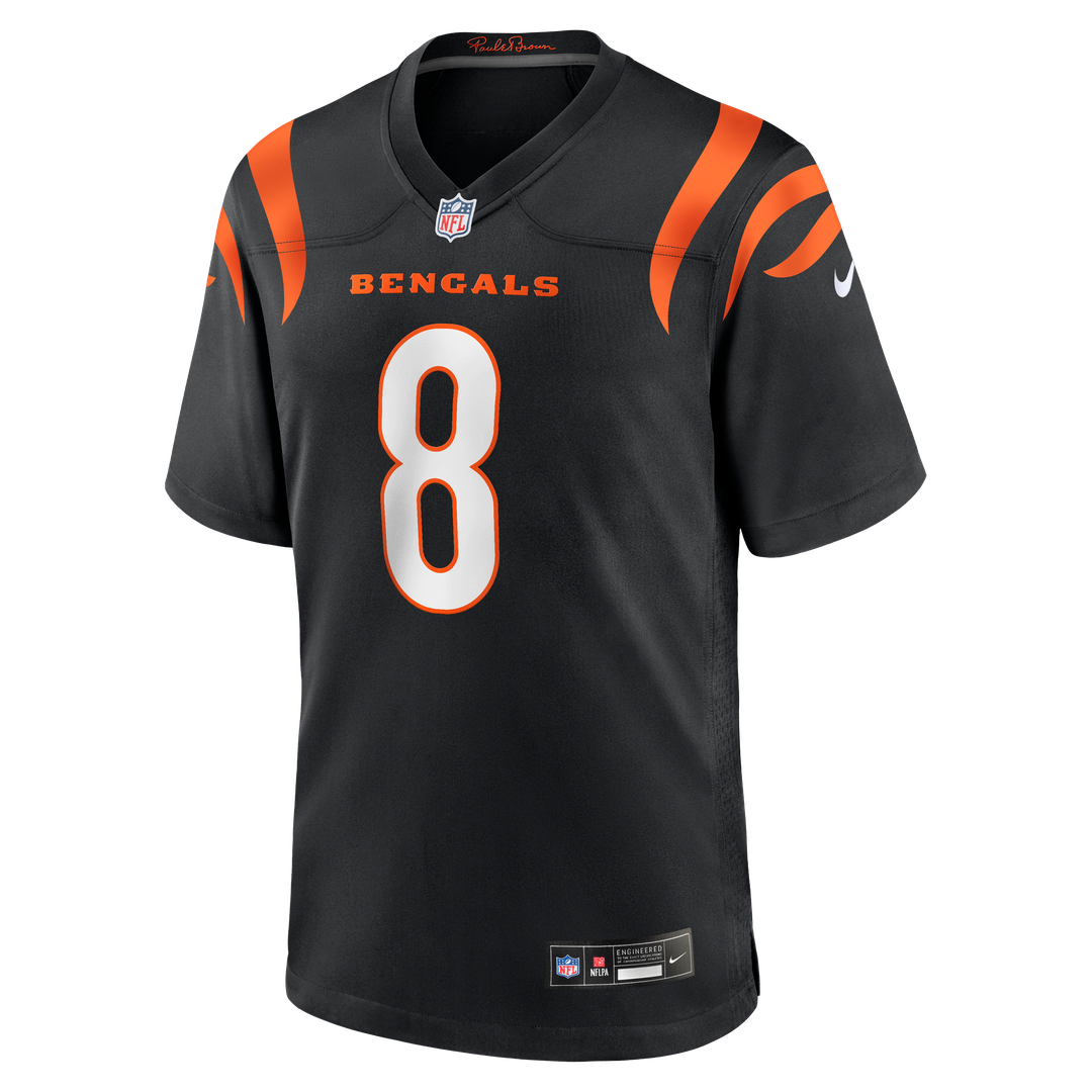 Ryan Rehkow Cincinnati Bengals Nike  Game Jersey -  Black