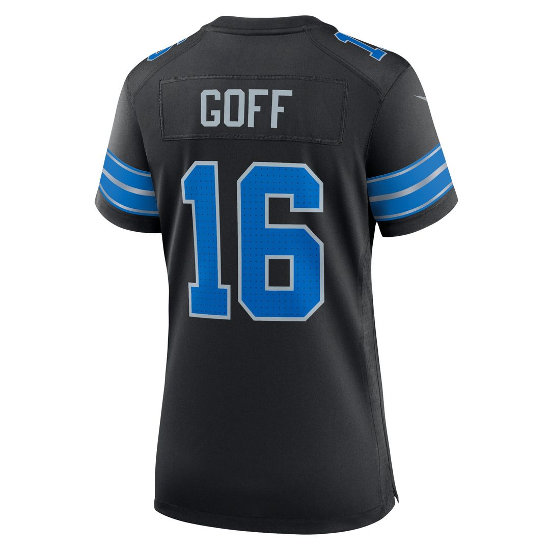 Jared Goff Detroit Lions Nike Women's Game Jersey - Blue