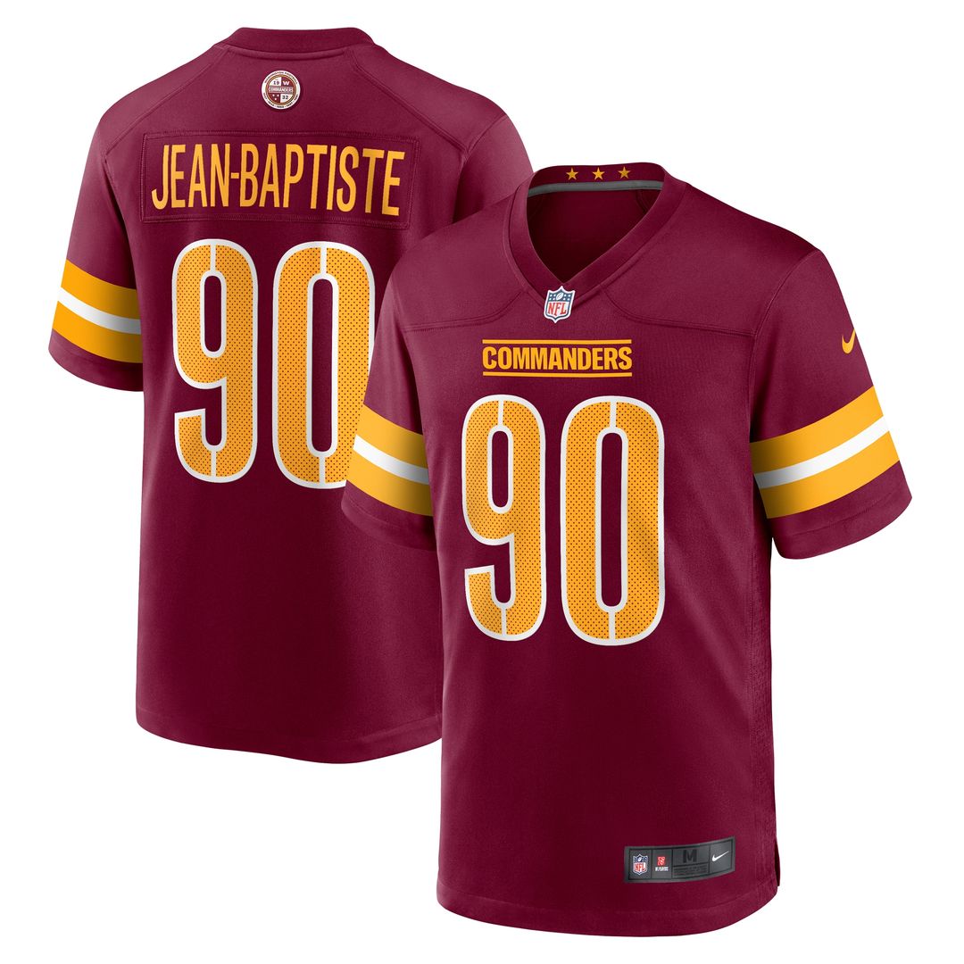 Javontae Jean-Baptiste Washington Commanders Nike  Game Jersey -  Burgundy