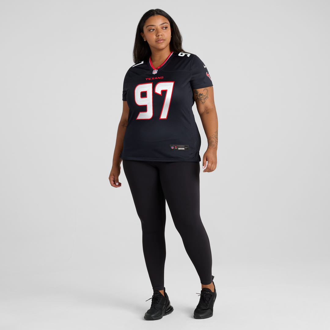 Dominique Robinson Houston Texans Nike Women's Team Game Jersey -  Navy