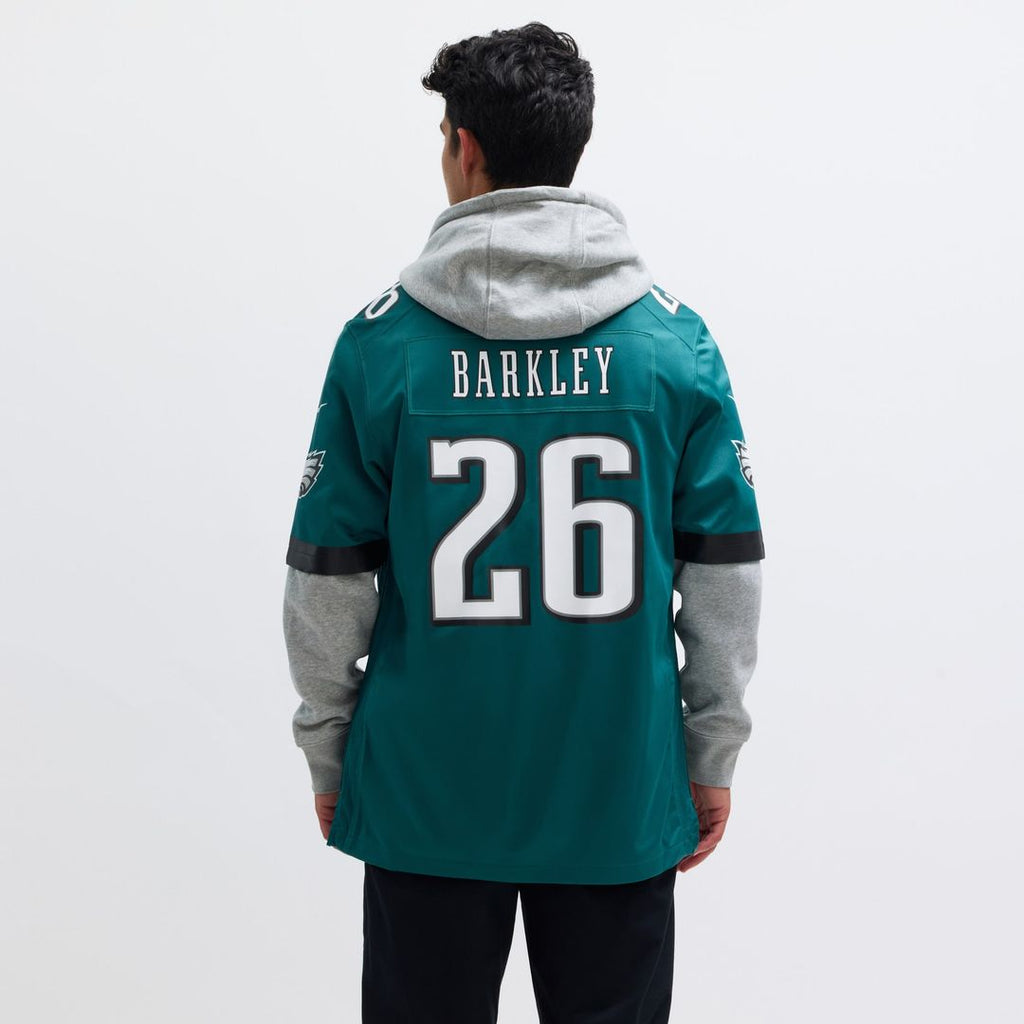 Saquon Barkley Philadelphia Eagles Nike Game Player Jersey - Midnight Green