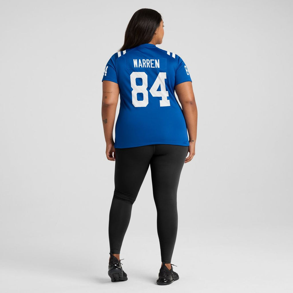 Tyler Warren Indianapolis Colts Nike Women's  Game Jersey -  White