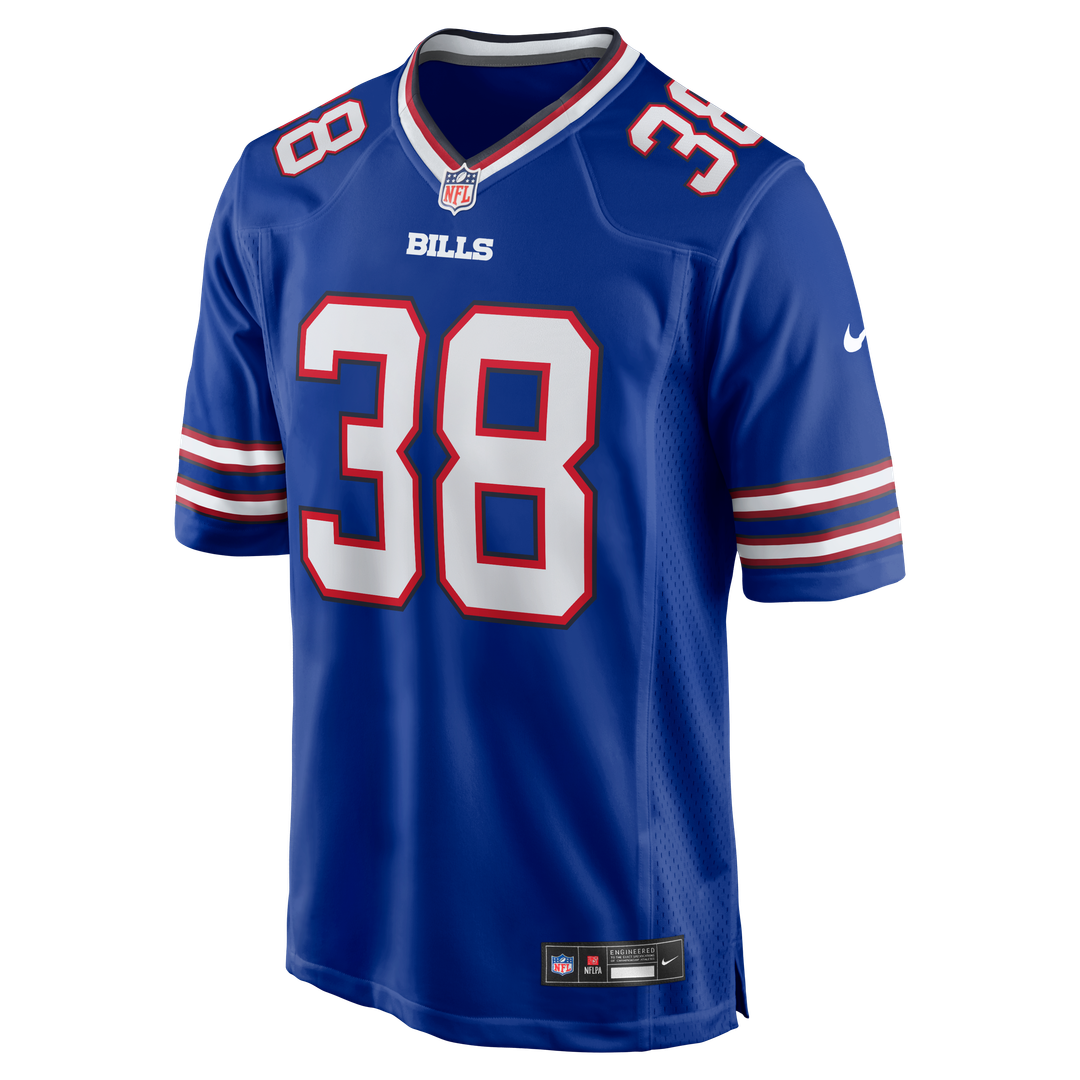Tre Norwood Buffalo Bills Nike Team Game Jersey -  Royal