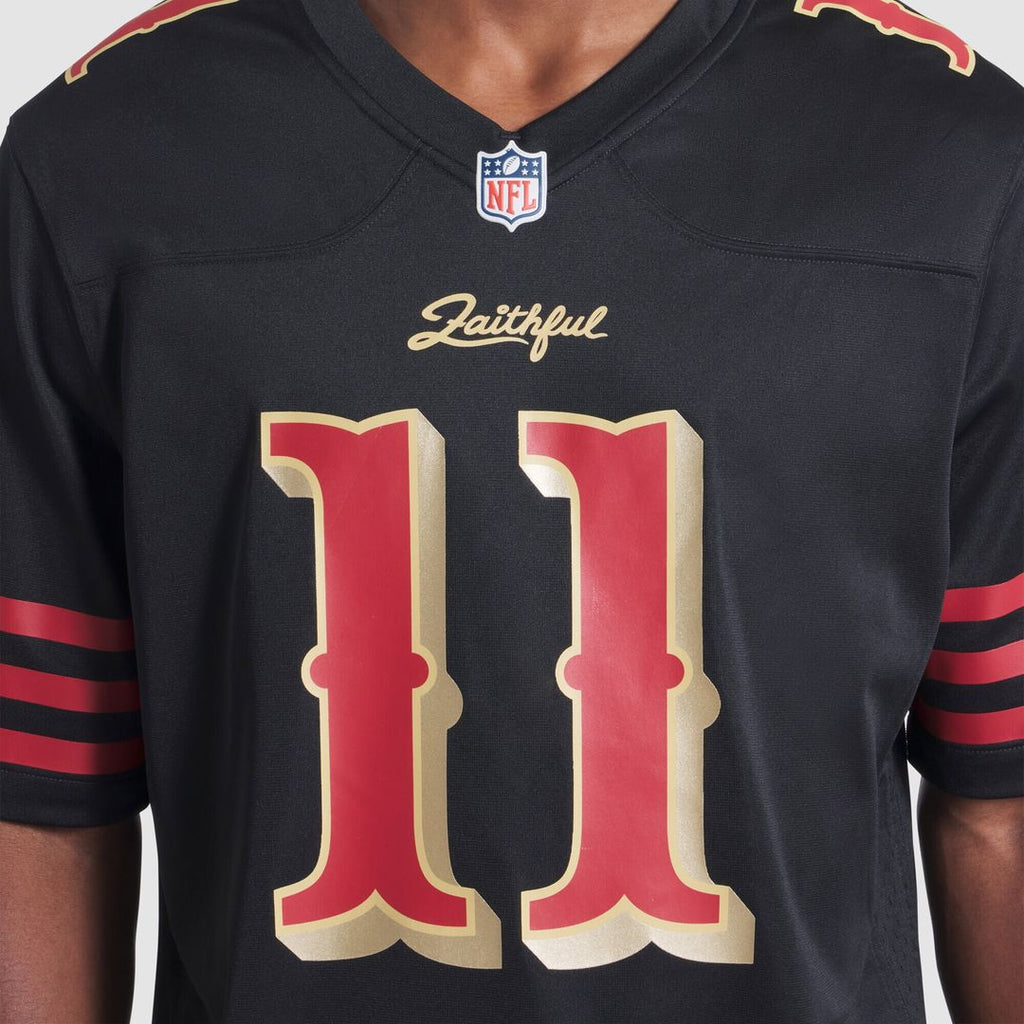 Brandon Aiyuk San Francisco 49ers Nike 2025 Rivalries Collection Game Jersey - Black