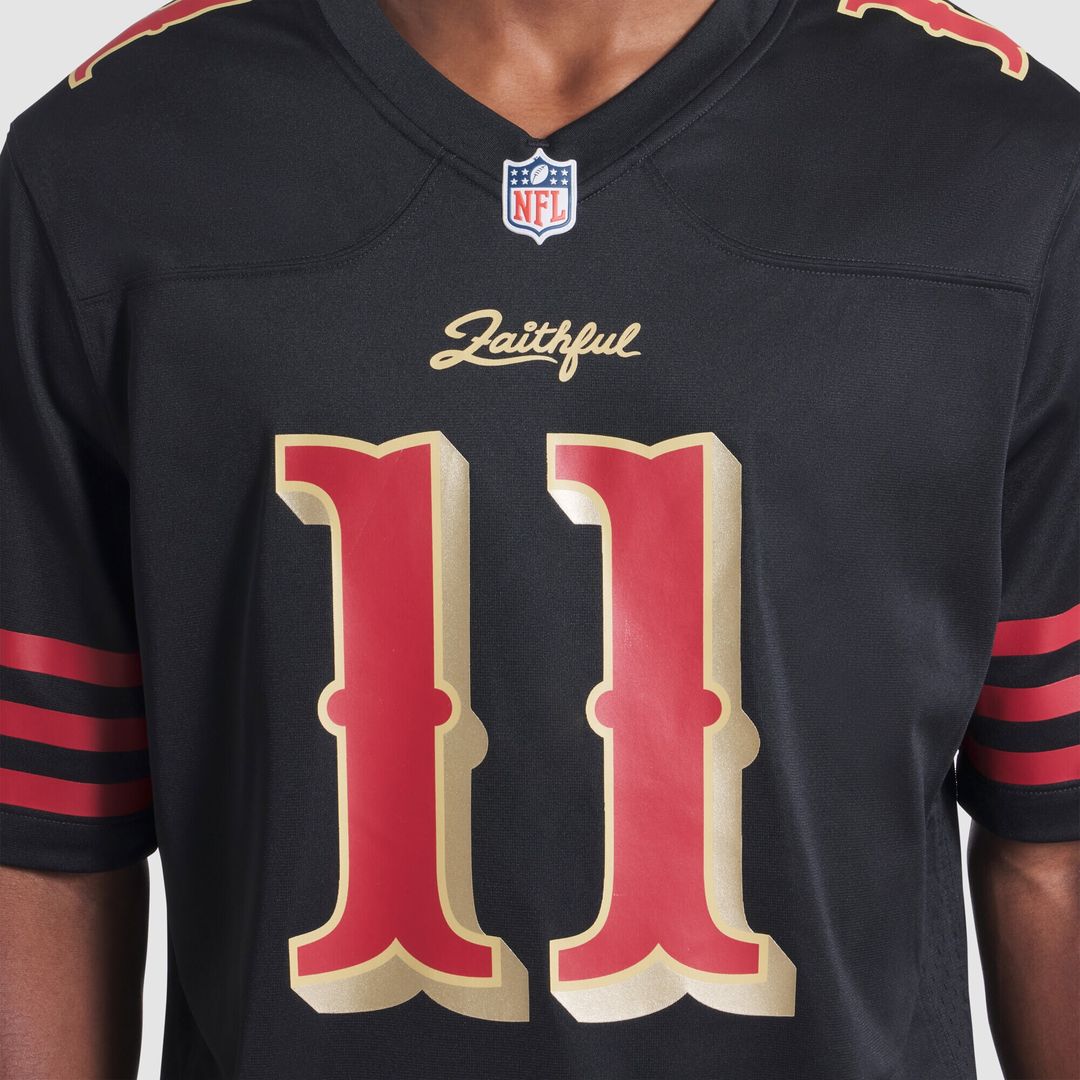 Brandon Aiyuk San Francisco 49ers Nike 2025 Rivalries Collection Game Jersey - Black