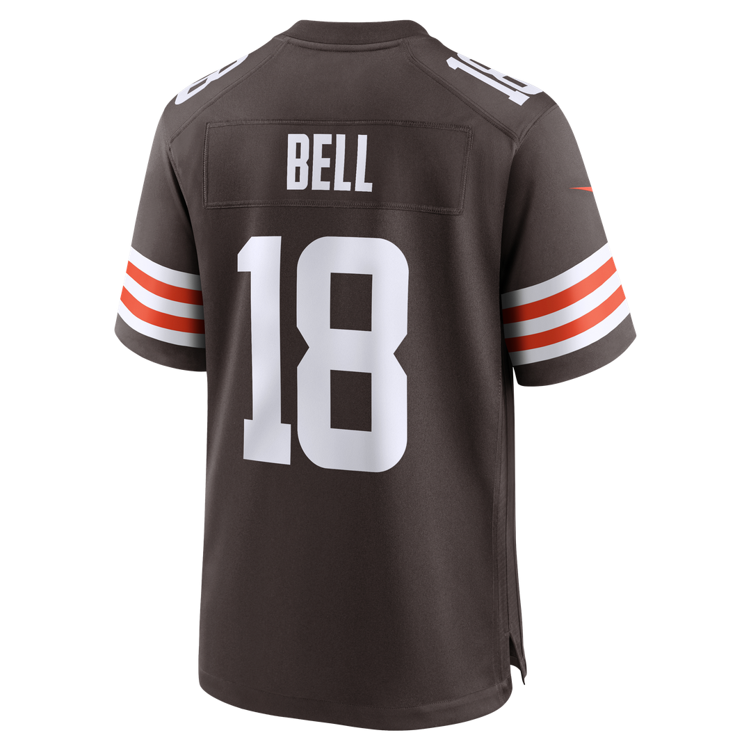 David Bell Cleveland Browns Nike Game Jersey - Brown