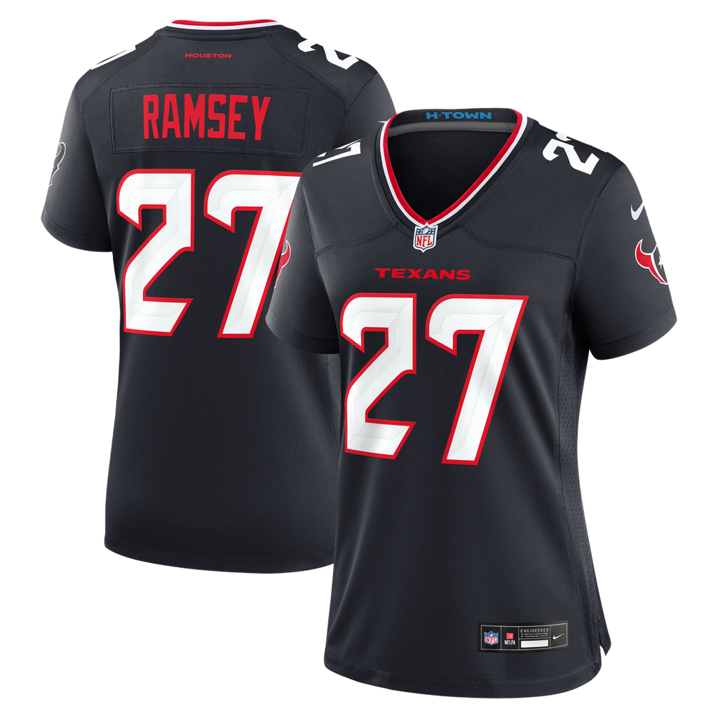 Kamari Ramsey Houston Texans Nike Women's Team Game Jersey -  Navy