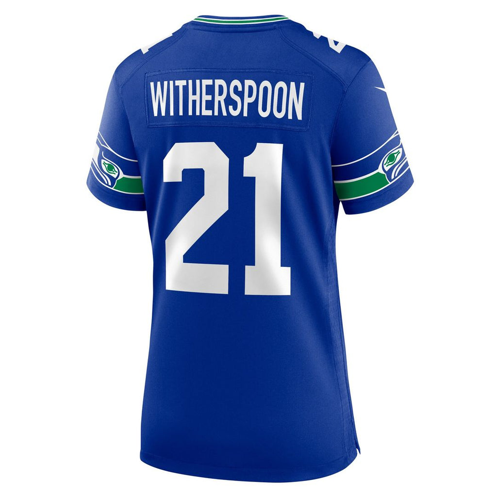 Devon Witherspoon Seattle Seahawks Nike Women's Alternate 50th Season Game Jersey - Royal