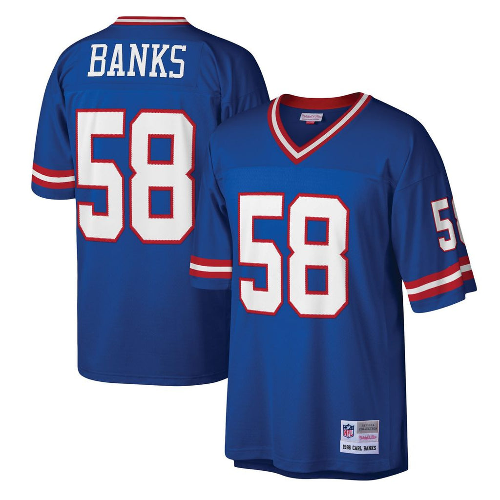 Carl Banks New York Giants Mitchell & Ness Legacy Replica Jersey - Royal
