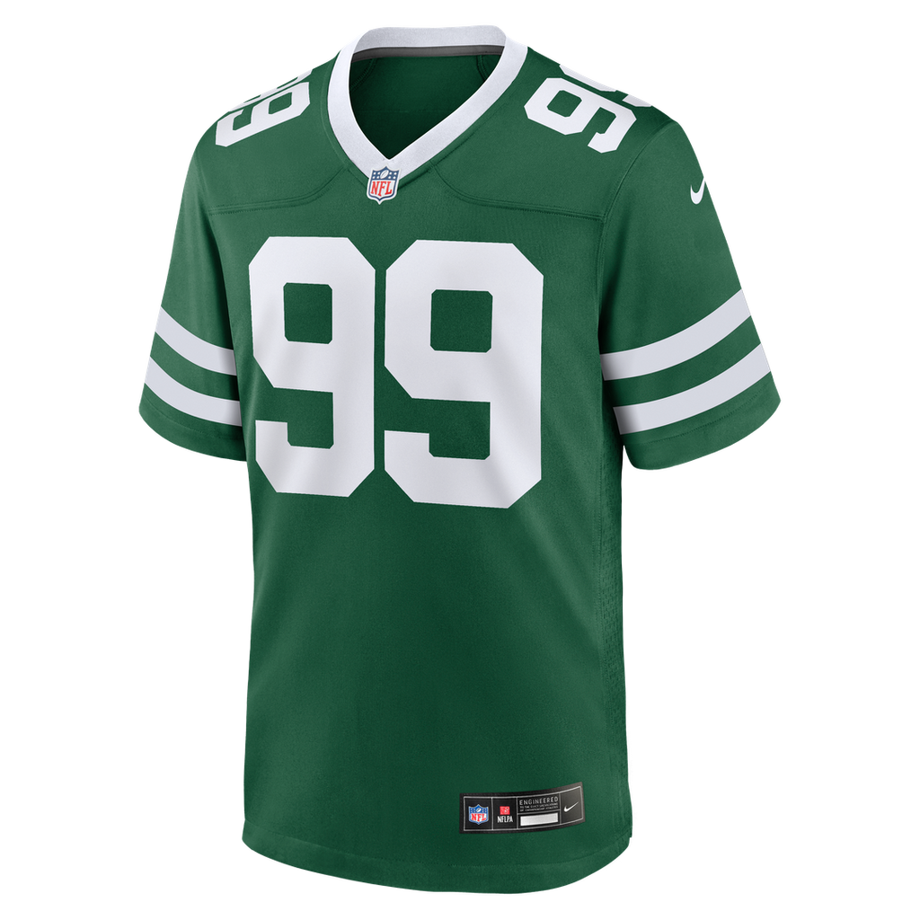 T'Vondre Sweat New York Jets Nike Team Game Jersey - Legacy Green