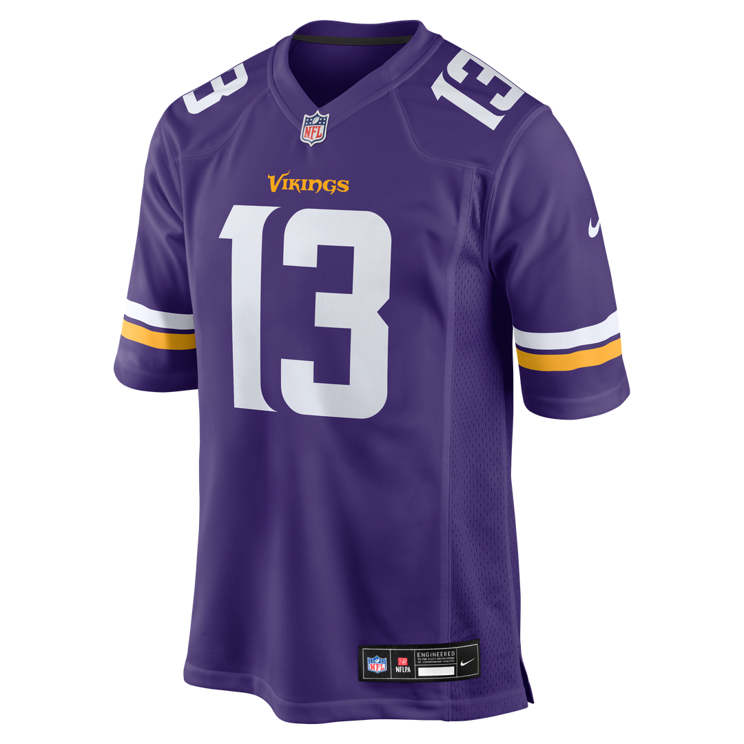 Tai Felton Minnesota Vikings Nike Team Game Jersey -  Purple