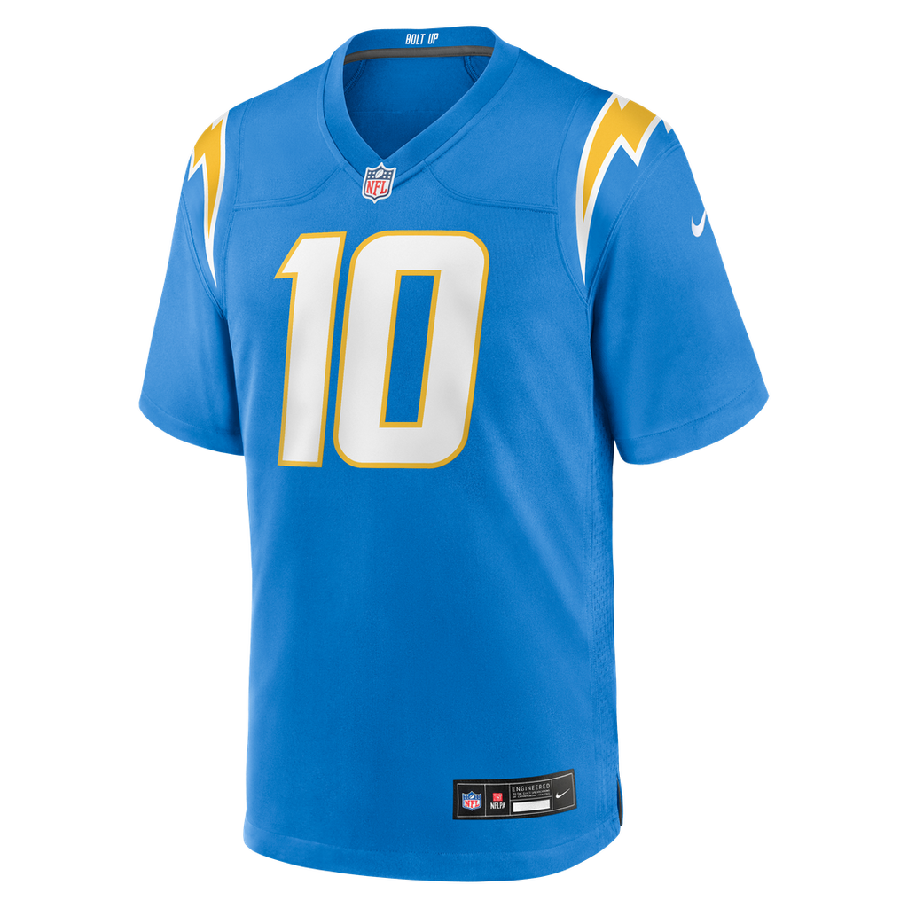 Justin Herbert Los Angeles Chargers Nike Alternate Super Chargers Game Player Jersey - Navy