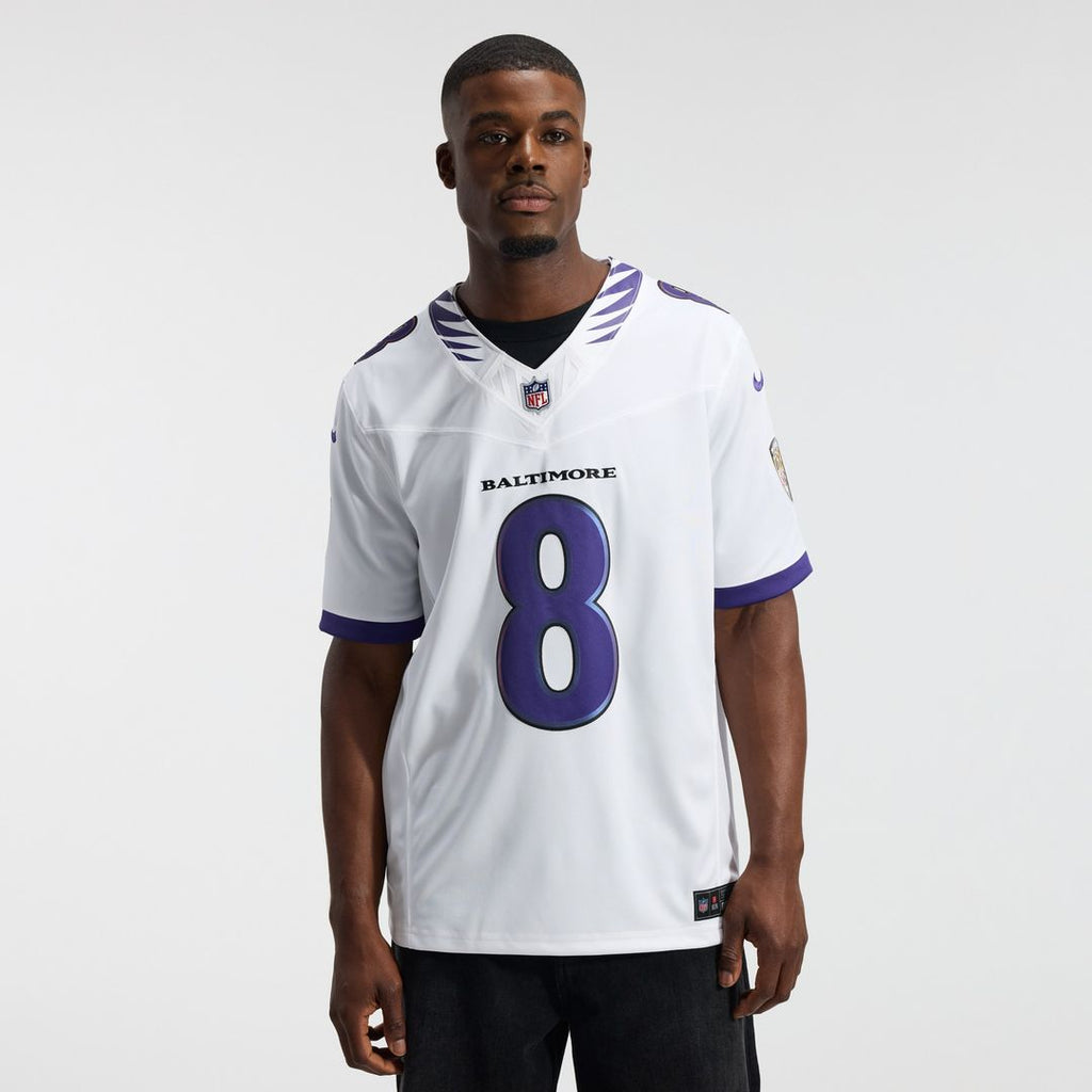 Lamar Jackson Baltimore Ravens Nike Vapor F.U.S.E. Stitched Limited Jersey - Purple