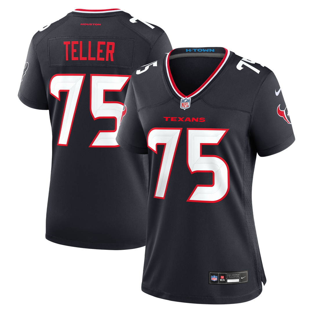 Wyatt Teller Houston Texans Nike Women's Team Game Jersey -  Navy