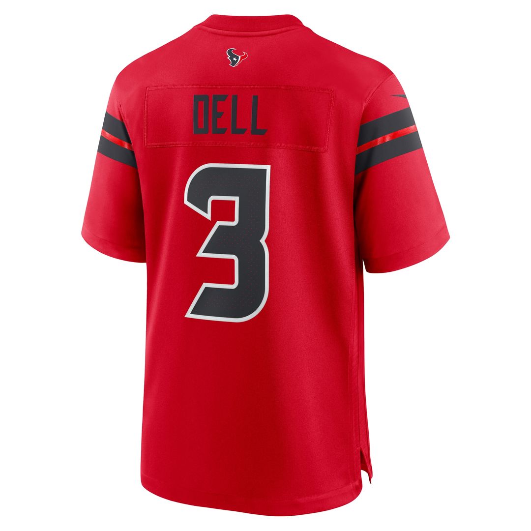 Tank Dell Houston Texans Nike Game Jersey - Navy