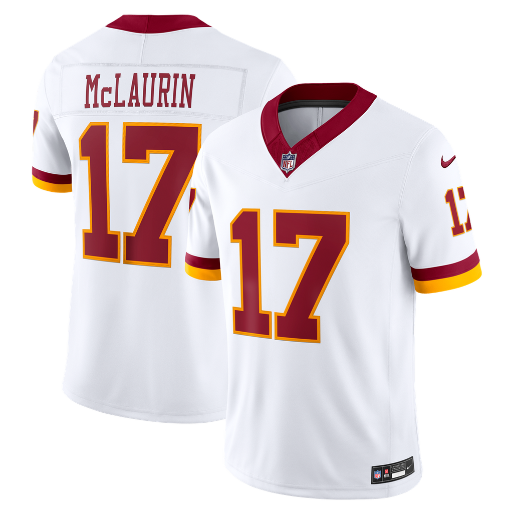 Terry McLaurin Washington Commanders Nike Vapor F.U.S.E. Stitched Limited Jersey - White