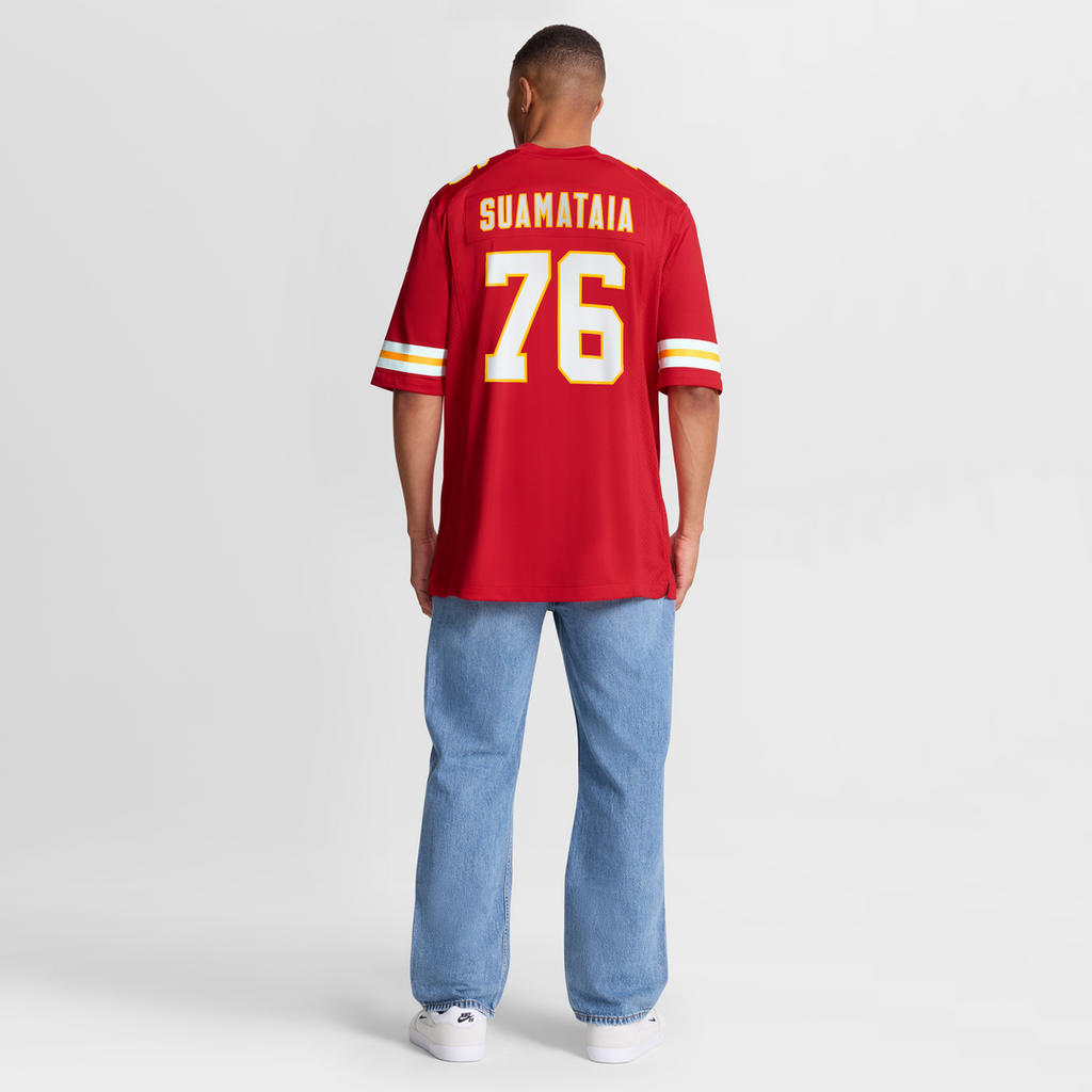 Kingsley Suamataia Kansas City Chiefs Nike  Game Jersey -  Red
