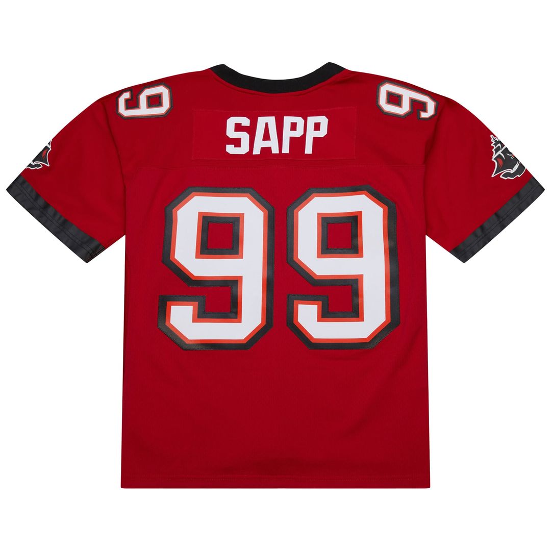 Warren Sapp Tampa Bay Buccaneers Mitchell & Ness 1995 Legacy Replica Jersey - Orange