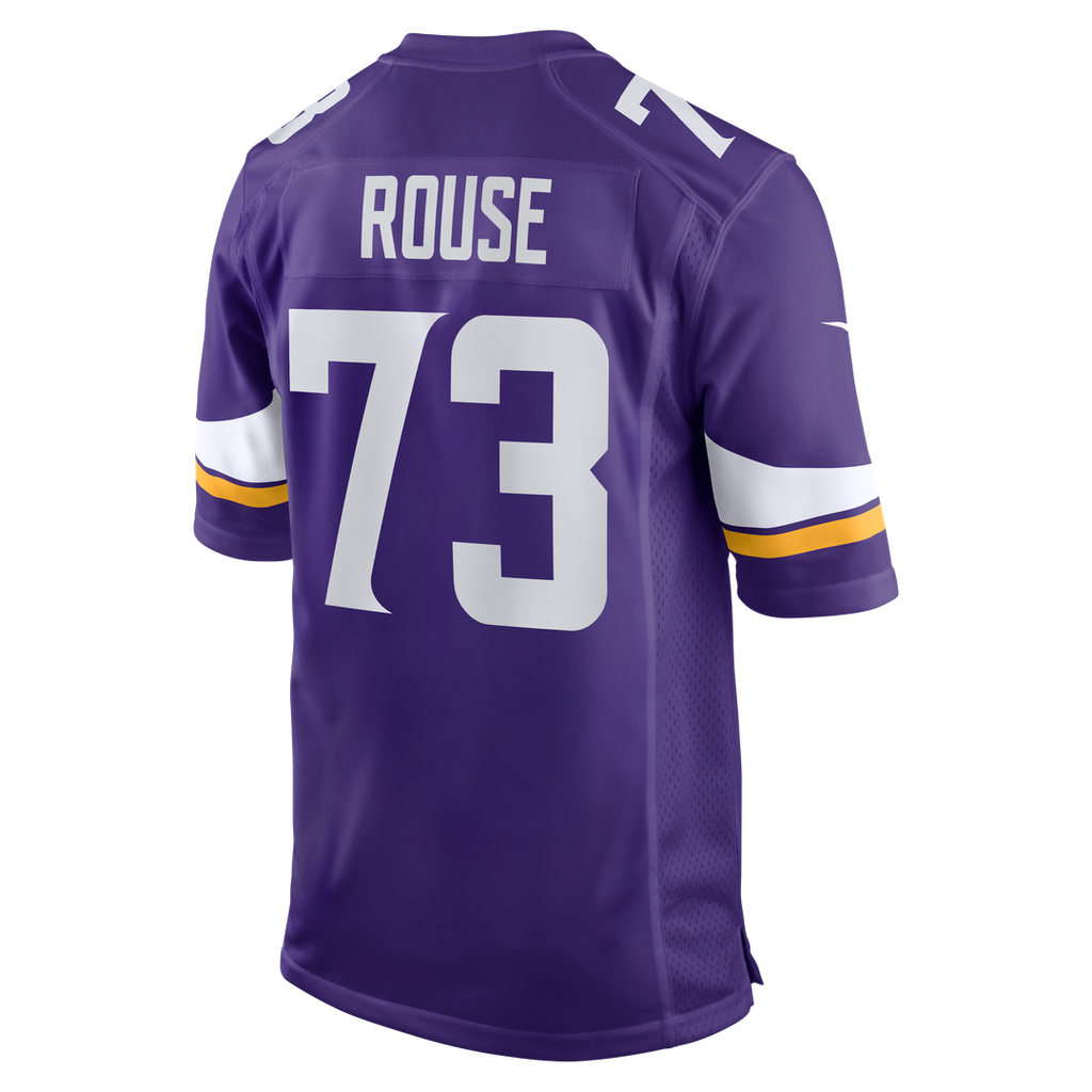 Walter Rouse Minnesota Vikings Nike Team Game Jersey -  Purple