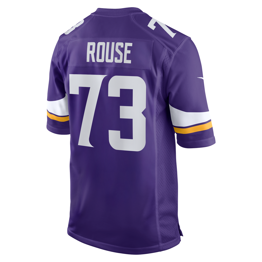Walter Rouse Minnesota Vikings Nike Team Game Jersey -  Purple