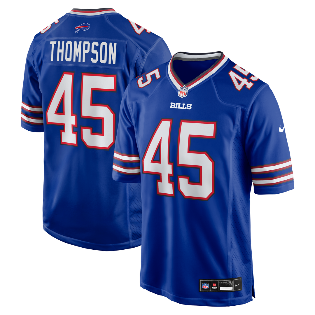 Shaq Thompson Buffalo Bills Nike Team Game Jersey -  Royal