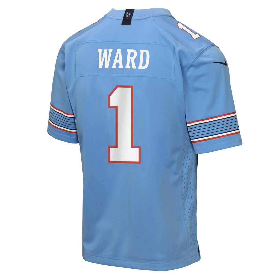 Cameron Ward Tennessee Titans Nike Youth Game Jersey - Light Blue