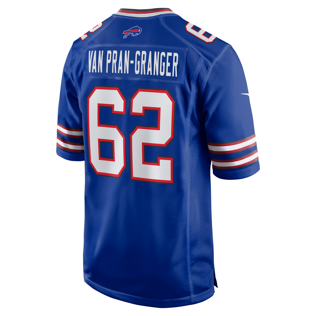 Sedrick Van Pran-Granger Buffalo Bills Nike Game Jersey -  Royal