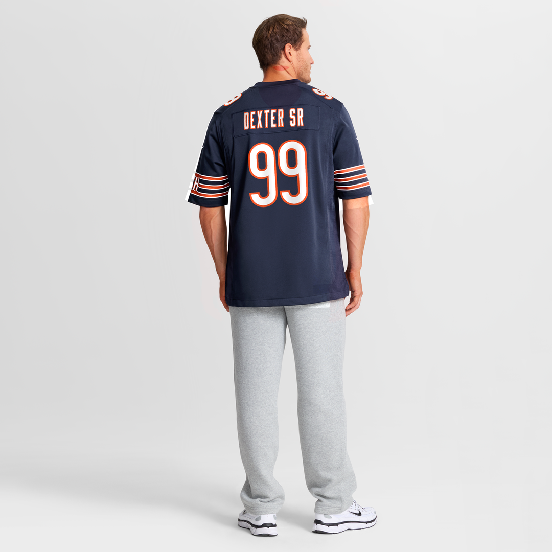 Gervon Dexter Sr. Chicago Bears Nike  Game Jersey -  Navy
