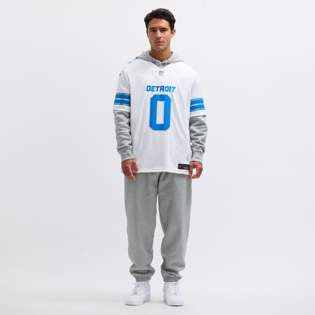 Jahmyr Gibbs Detroit Lions Nike 2nd Alternate Vapor F.U.S.E. Limited Jersey - Black